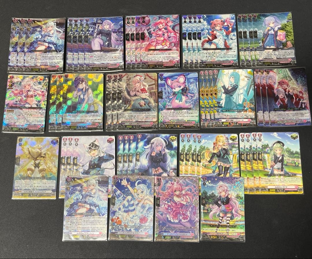 ヴァンガード　G3G4カイリデッキ　交換パーツ込み