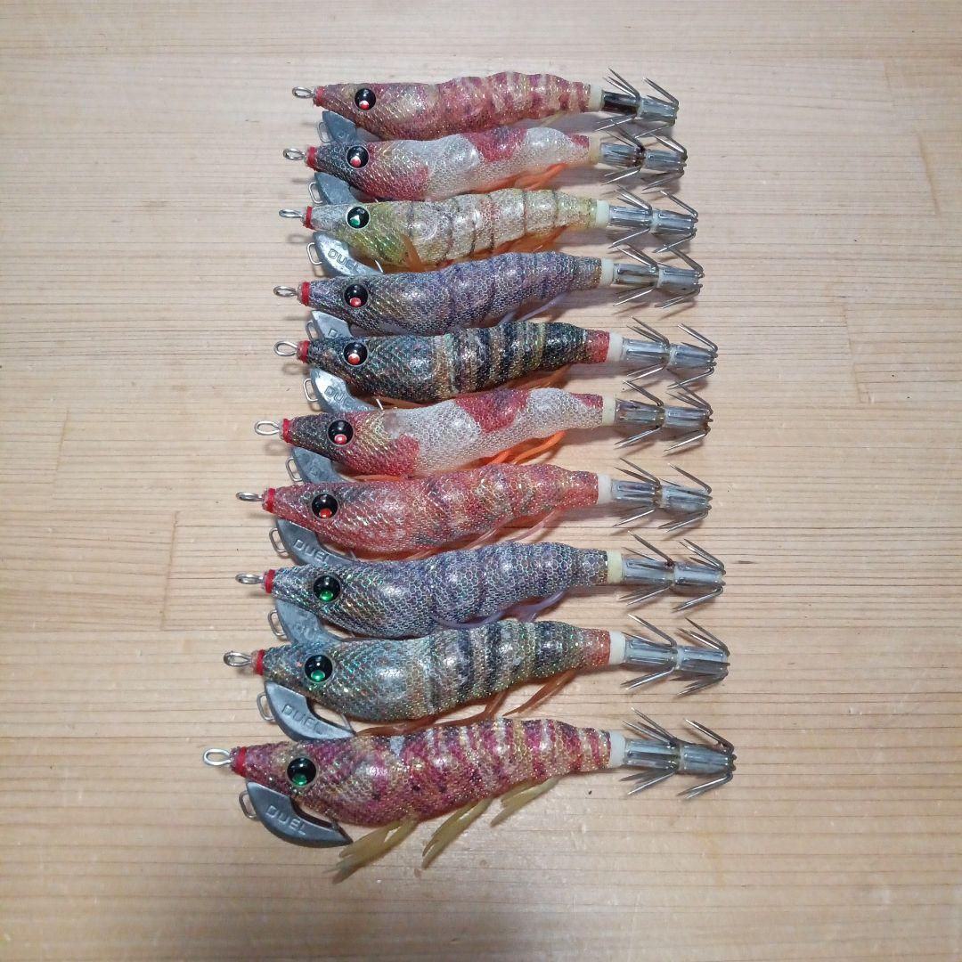 残り1組早い者勝ち　デュエル　パタパタ　リアルエビ　秋イカ　エギ　2.5 10本