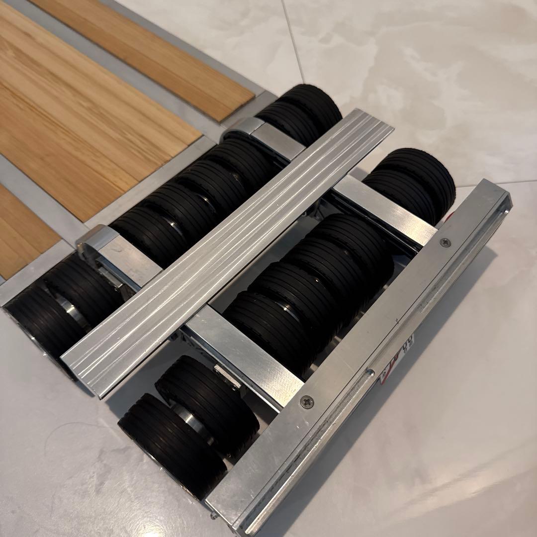 みっちゃんTAMIYAタミヤ1/14 R Cトレーラ16輪低床台車