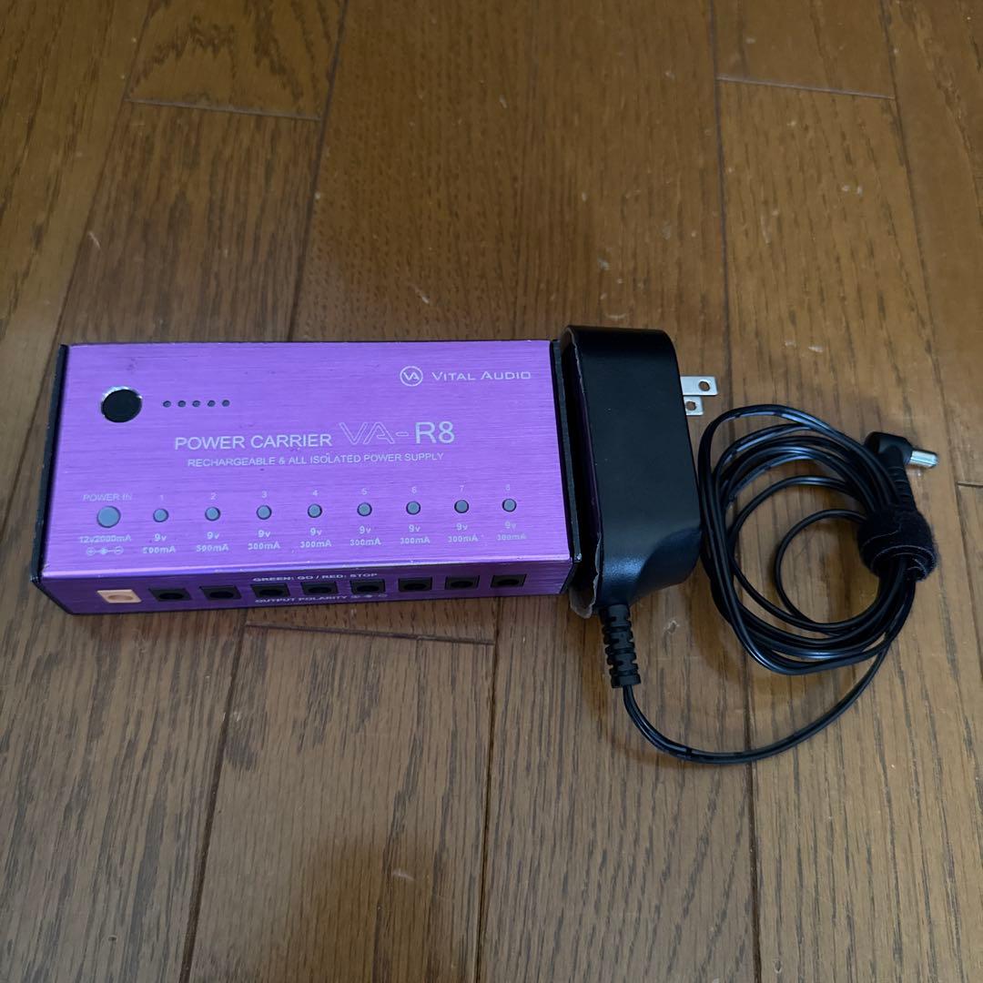 中古　vitalaudio VA-R8 パワーサプライ　充電式