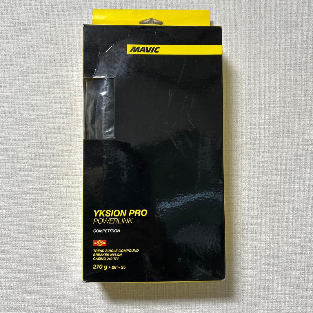 MAVIC YKSION PRO POWER LINK リヤタイヤ25c