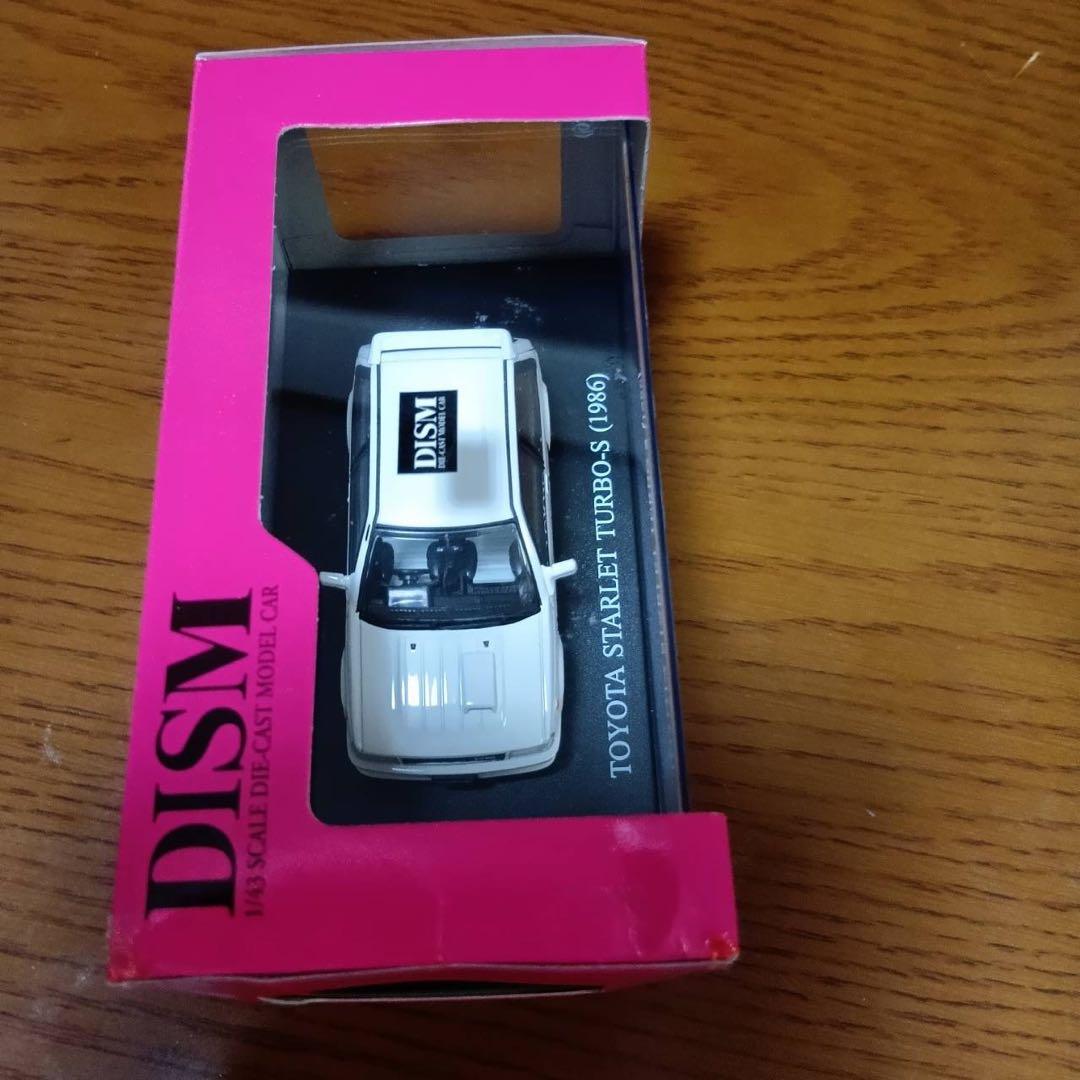 DISM ディズム　トヨタ　スターレット　ターボ-S 1986年式　1/43