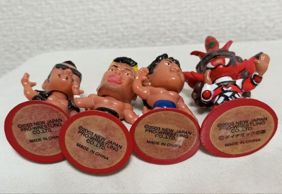 初期版 プロ格ヒーローズ 新日本プロレス ライガー 蝶野 リング フィギュア