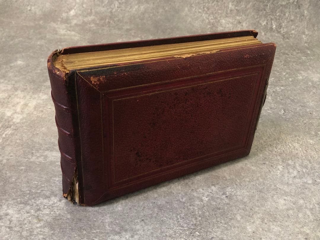 フランス　写真　アルバム　古写真　当時物　書