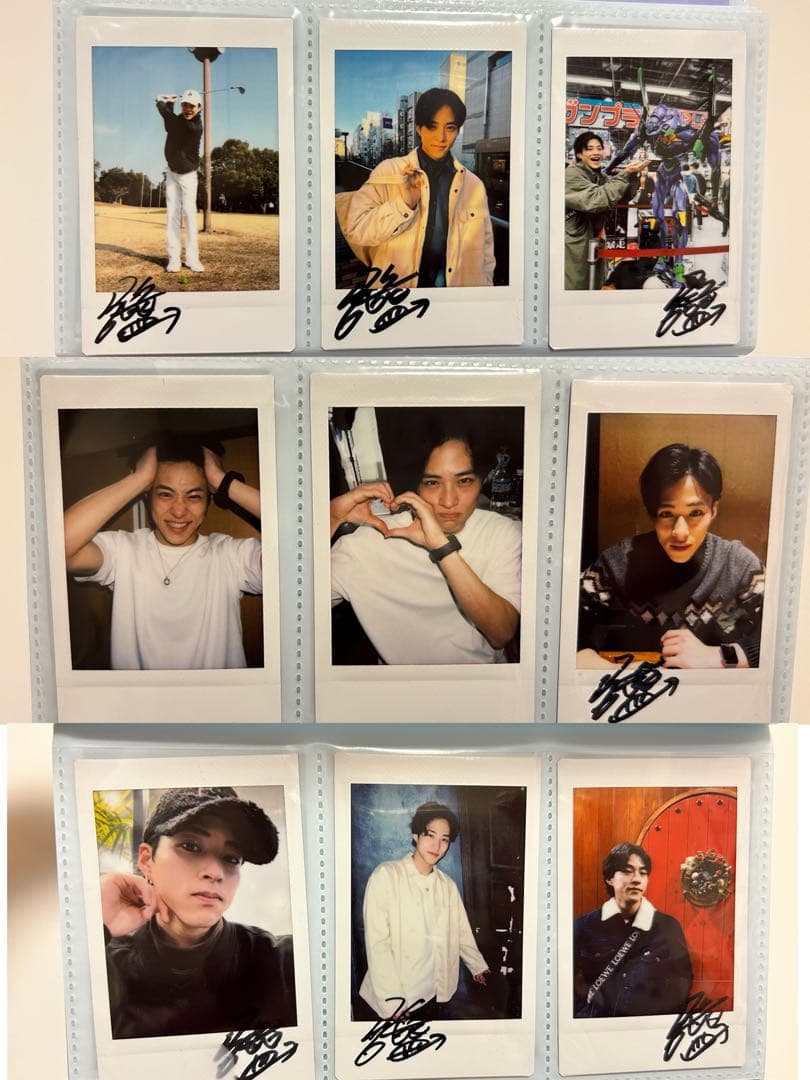 山口託矢 ランダムチェキ 2023年〜 直筆サイン入り