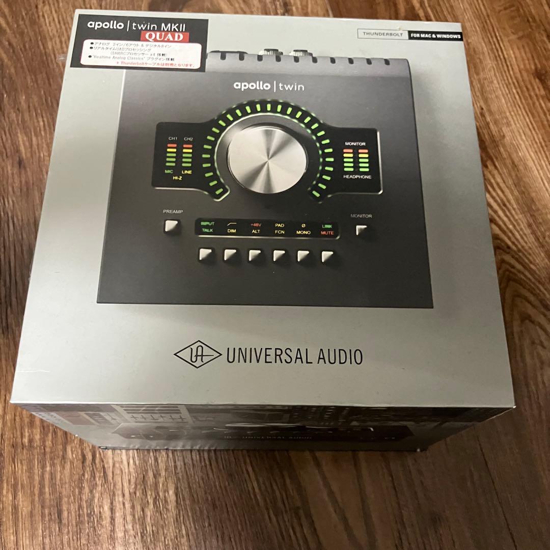 apollo twin MKII QUAD ケーブル付