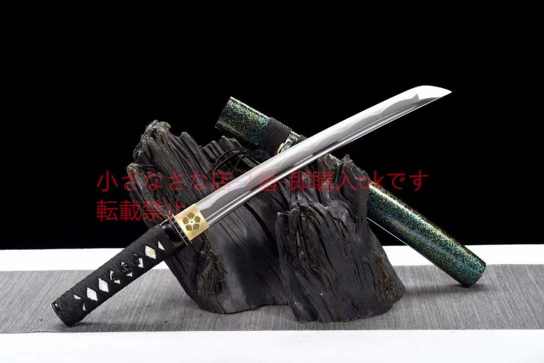 【氷魂短刀】 武具　刀装具　日本刀　模造刀 居合刀  肋差 短刀