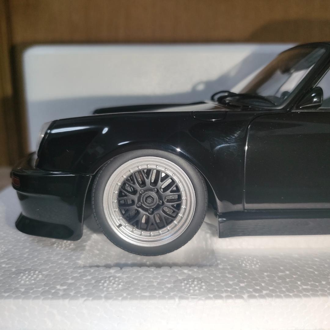 オートアート 1/18 ポルシェ930 ブラックバード 湾岸ミッドナイト1巻仕様