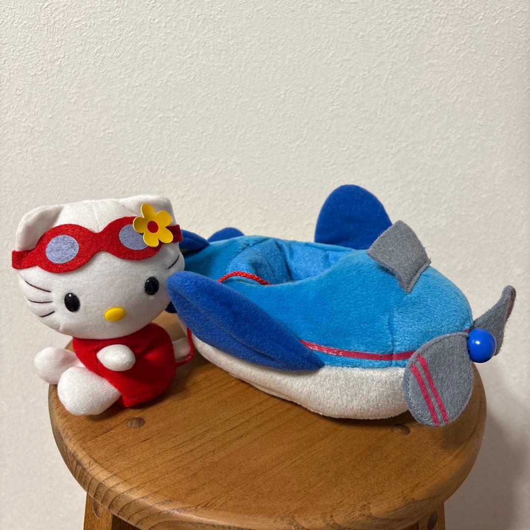 パイロットキティ　飛行機　vivitix ぬいぐるみ　レア　希少