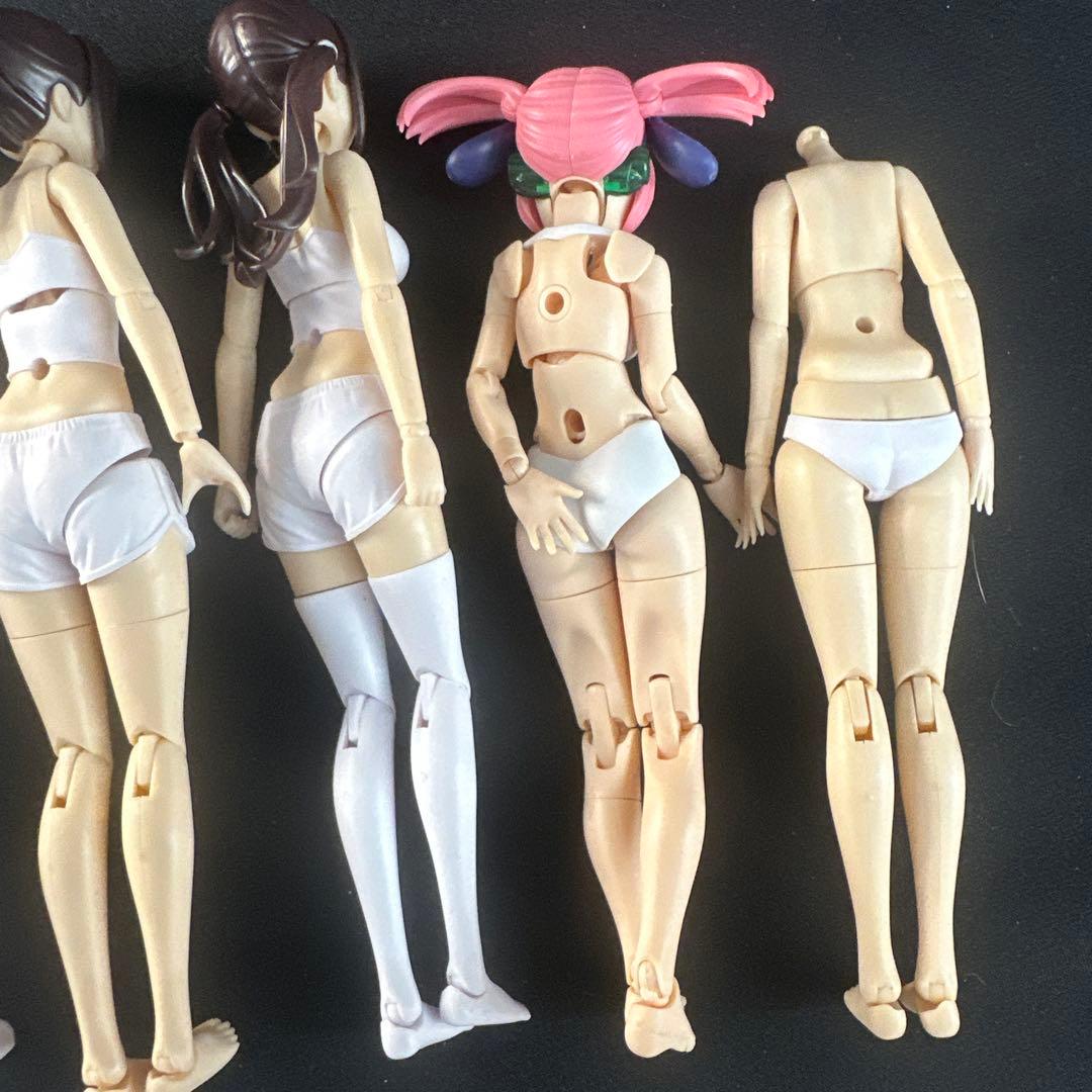 創彩少女庭園、メガミデバイス、他、ドレスアップボディー6体　他セット　中古
