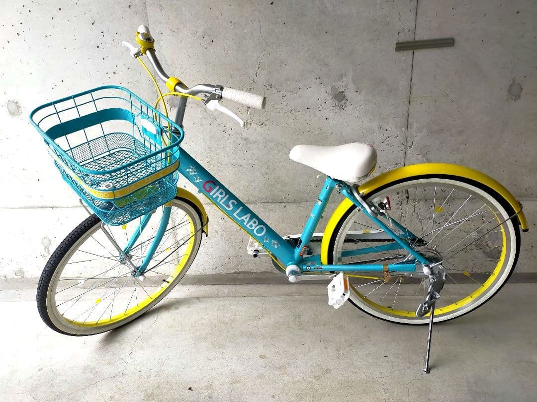 あさひ　ガールズ　ラボ　ポップ　変速なし自転車　22インチ
