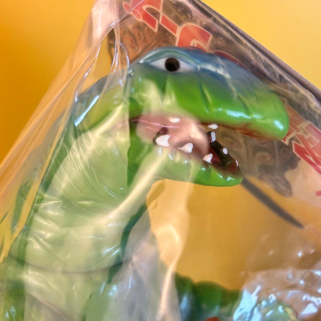 ブルマァク　デットン　グリーン　ソフビ　帰ってきたウルトラマン