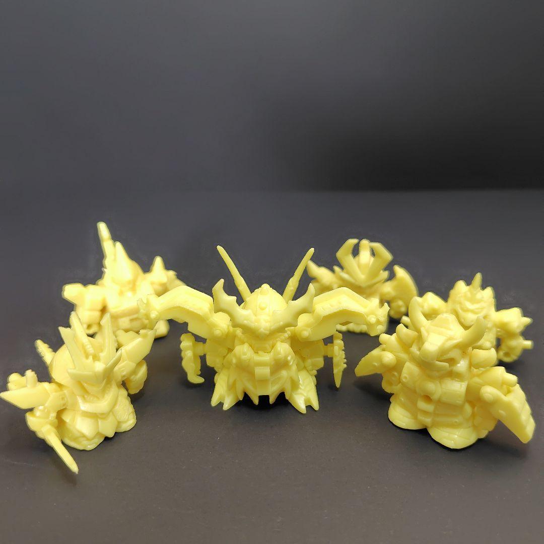 ガン消し　復活闇将軍☆短期値下げ中☆　6体セット色揃い