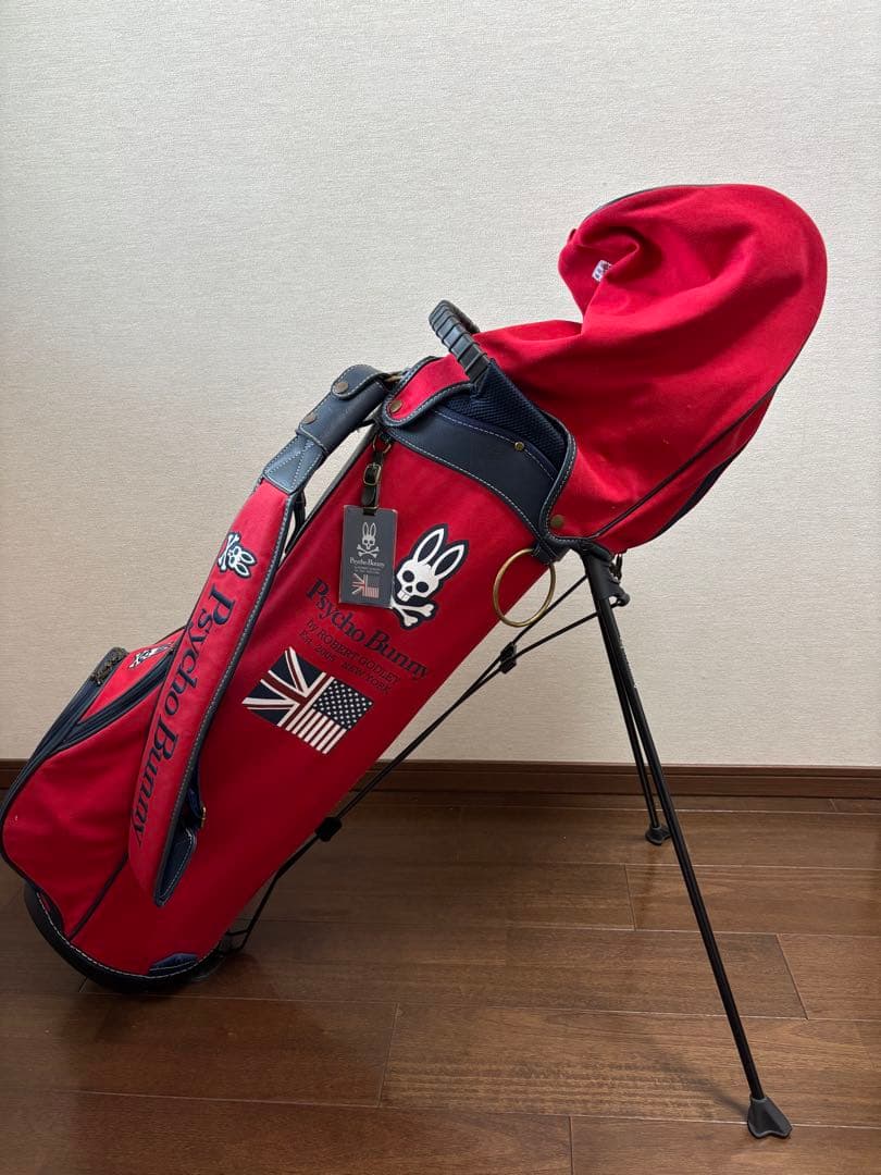 サイコバニー　Psycho Bunnyゴルフバック&宅配用カバー