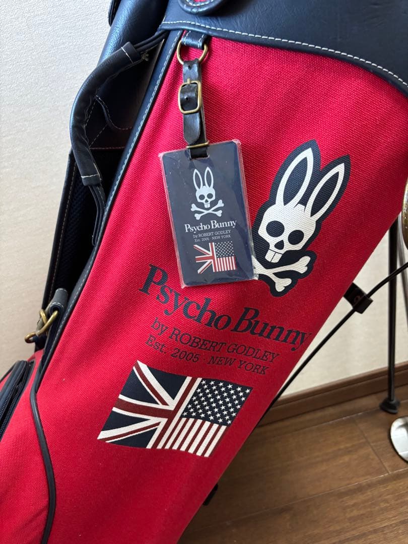 サイコバニー　Psycho Bunnyゴルフバック&宅配用カバー