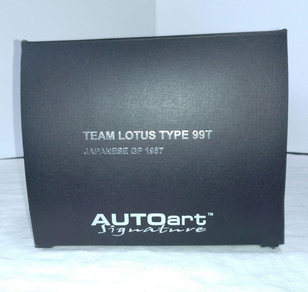 65　オートアート　チームロータス　タイプ　99T　日本グランプリ　1987