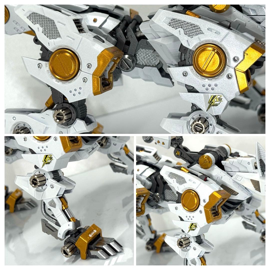 コトブキヤ　HMM ゾイド　シャドーフォックス　寒冷地仕様　全塗装