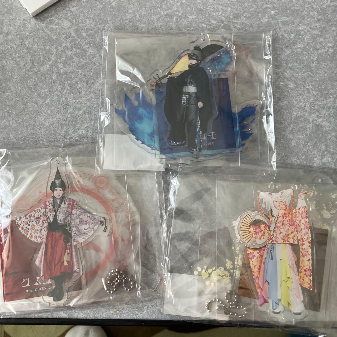 Mrs. GREEN APPLE「クスシキ」アクリルスタンド フルコンプセット