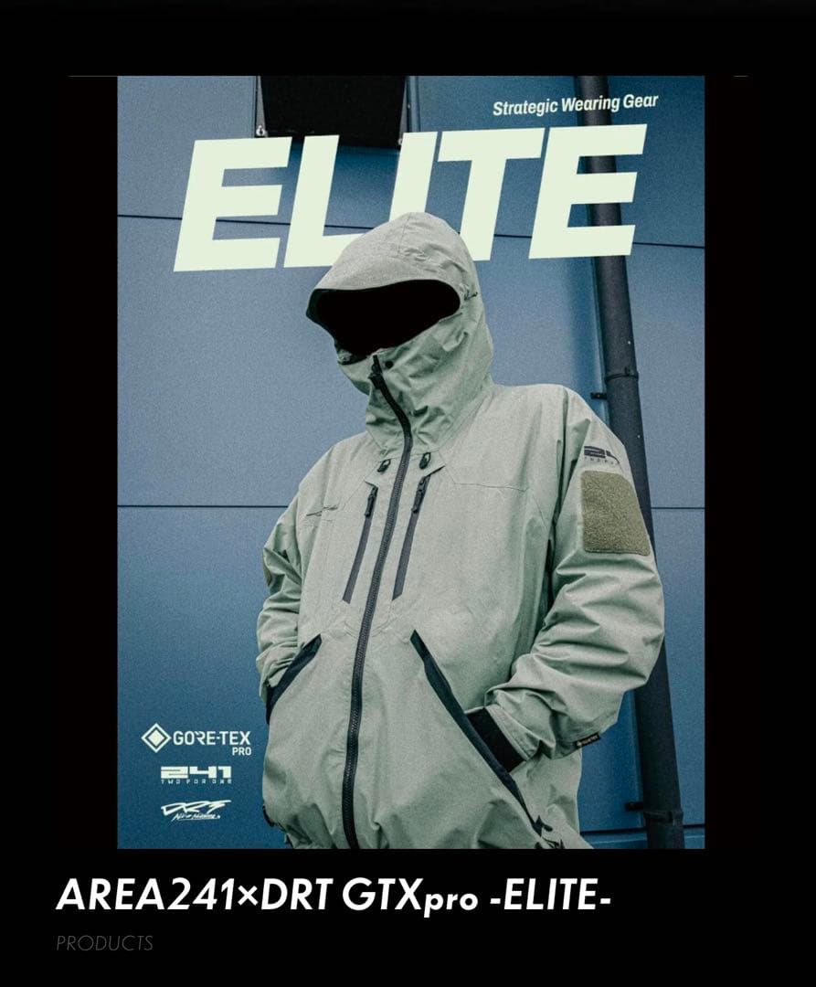 DRT GORE-TEX PRO -ELITE- ジャケット新品未使用未開封