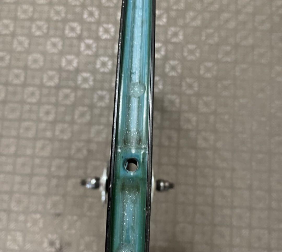 【最終価格】ピストバイクホイール 前輪MICHE 700c固定&フリーギア付