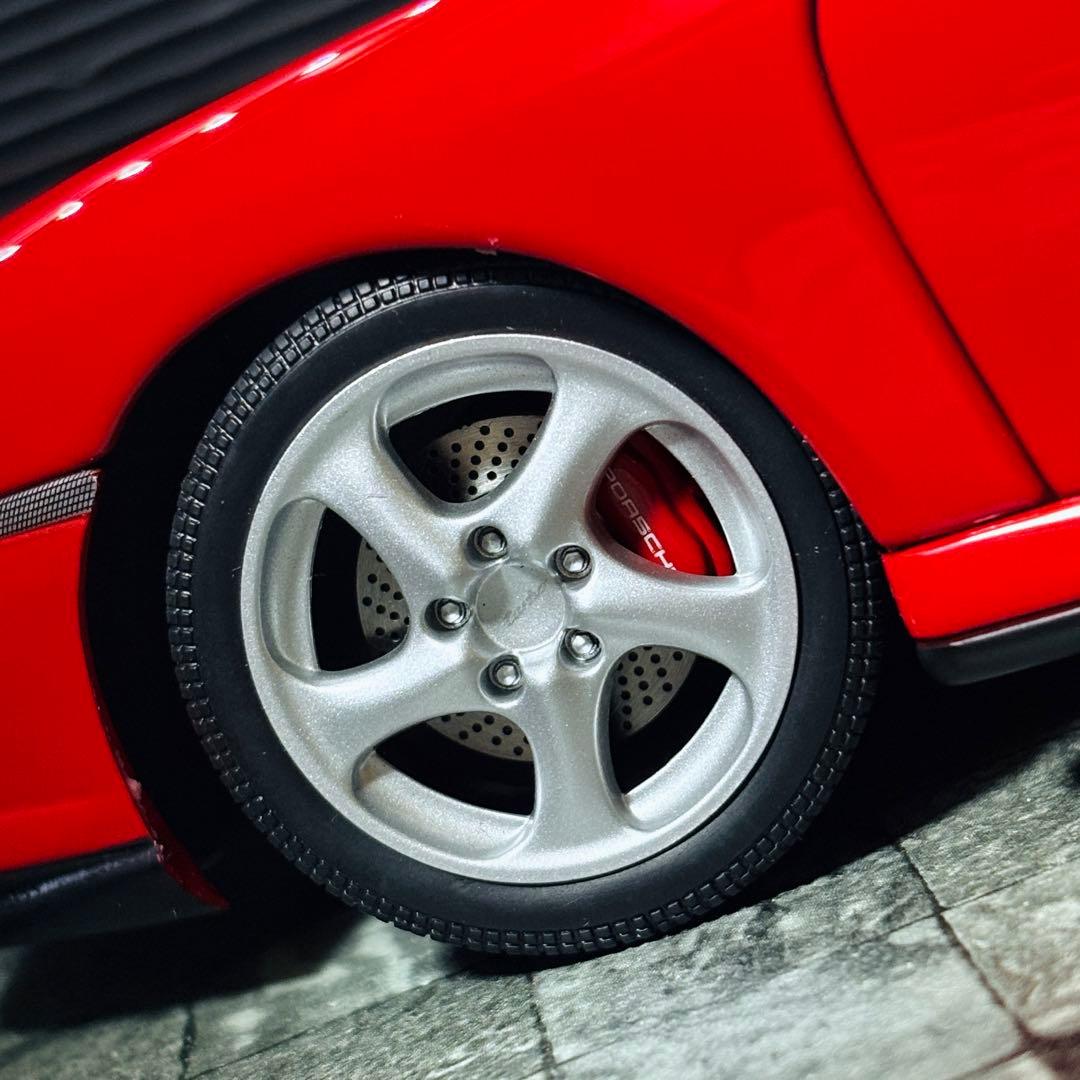 エンブレム加工品 1/18 AUTOart ポルシェ 911 (996) ターボ