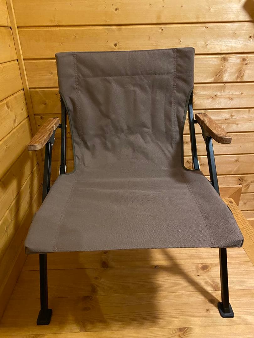  peak スノーピーク　ローチェアショート　グレー