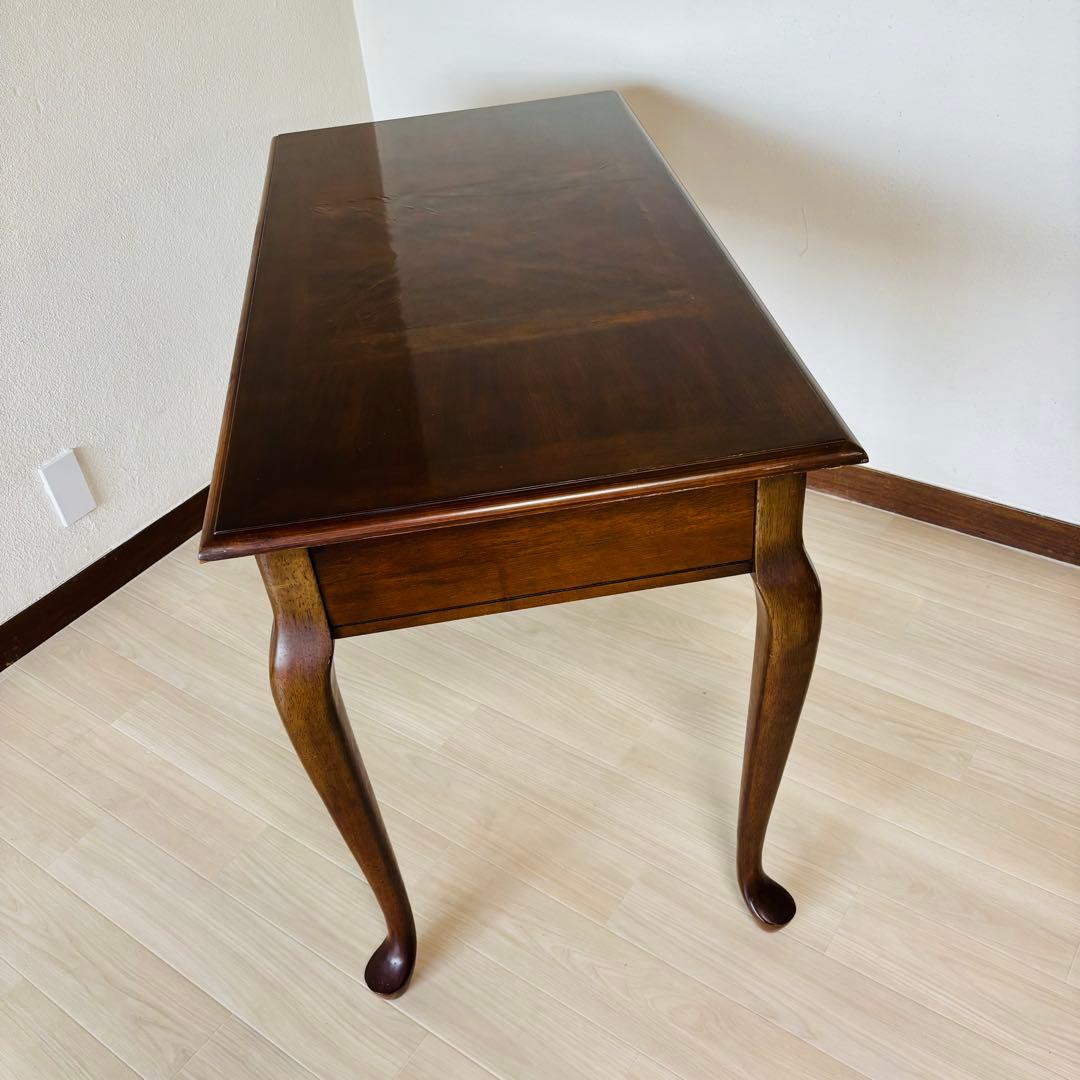 【希少品】　vintage アンティーク調　デスク　猫足　送料込み