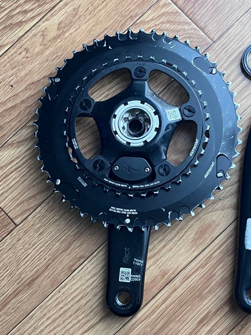 スペシャライズド パワーメーター付きクランクセット 170mm 52/36t