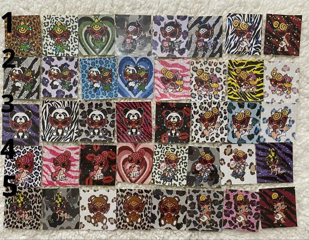 ヒスミニ ステッカー キラシール