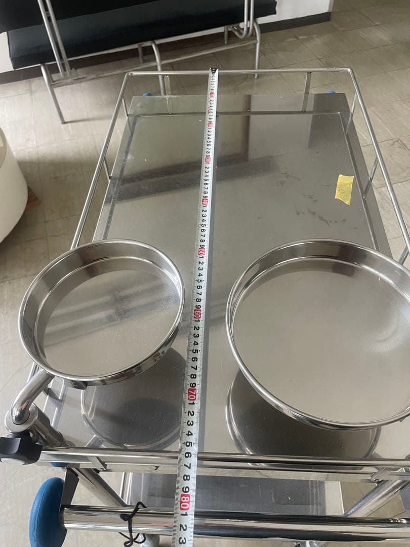 医療用ステンレスワゴン　ドクターキャビネット　回診車　　器械台　機械台