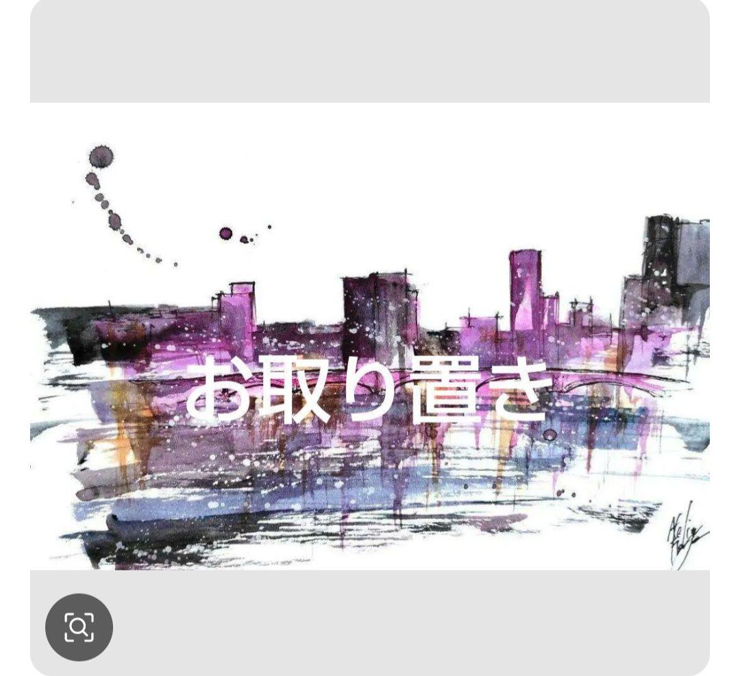 原画#3795 海　黒猫　ニース　フランス　ヨーロッパ　水彩画　ドローイング　鳥