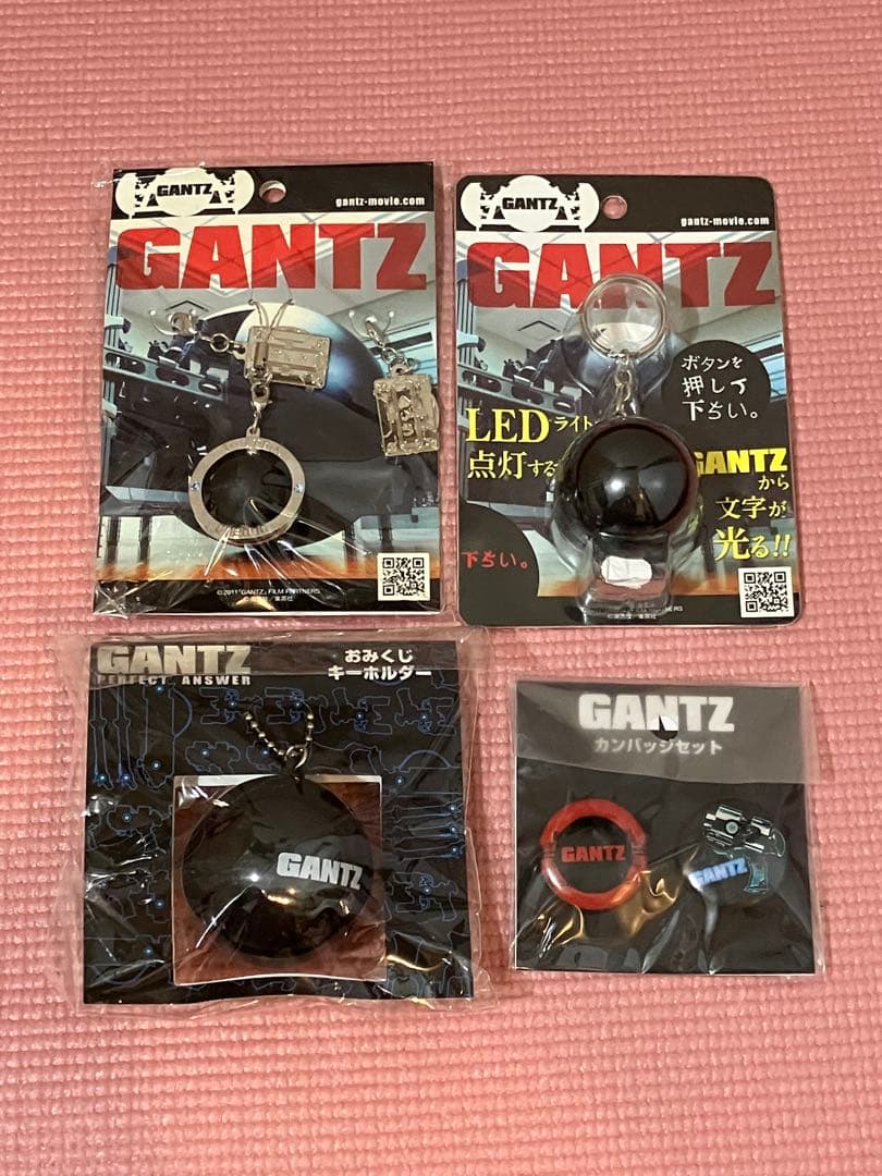 GANTZ ガンツ 映画 グッズ キーホルダー ピンバッジ