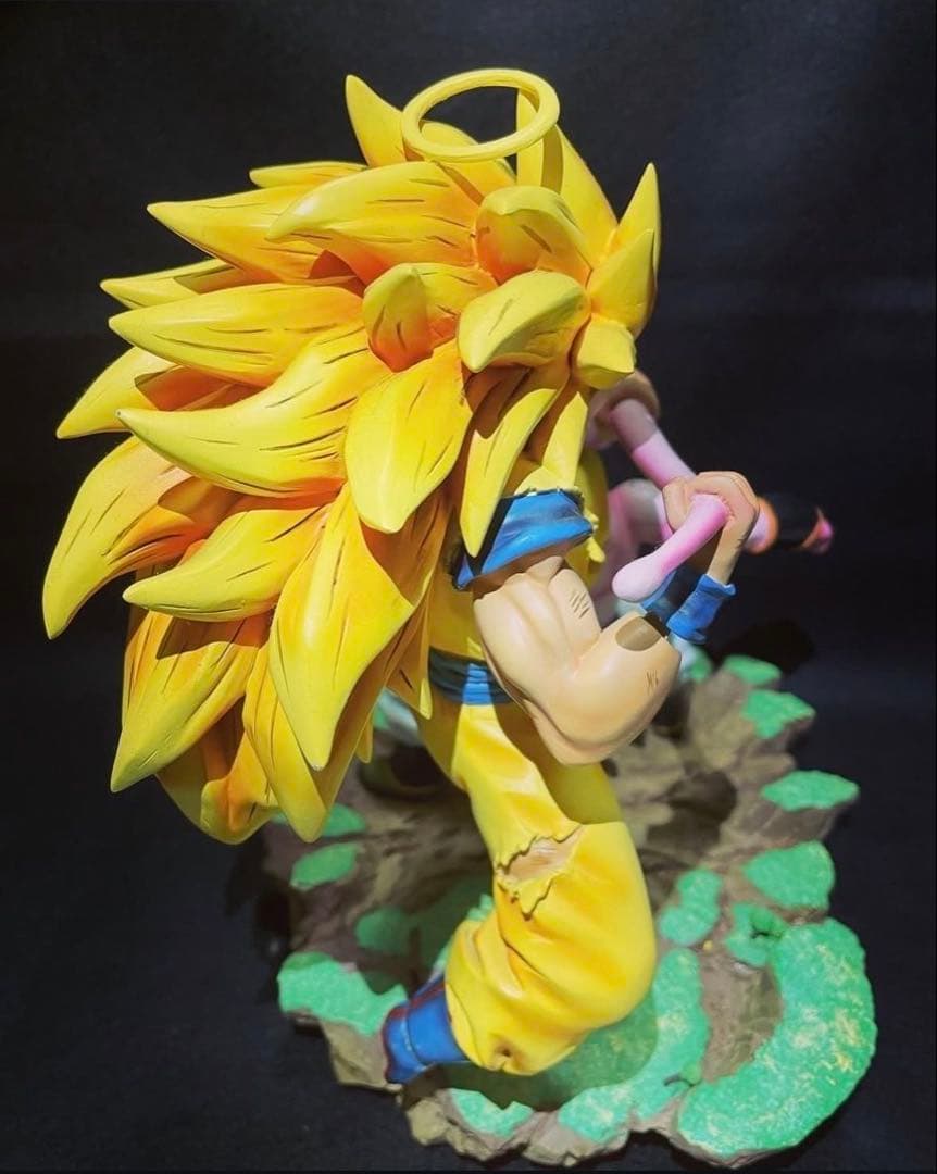 ドラゴンボール　フィギュア　ガレージキット　　悟空3VSブウ