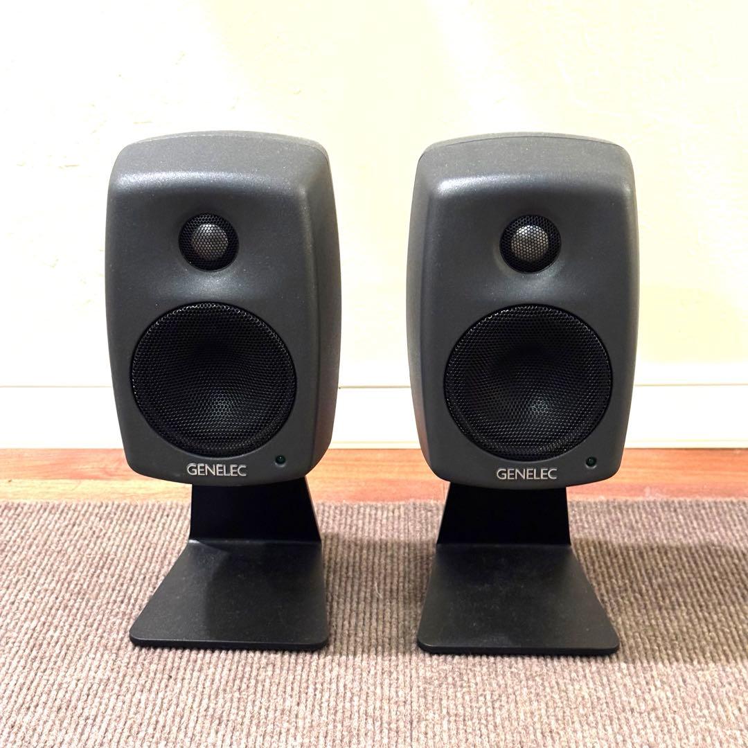 【フラッシュセール】GENELEC 8010a セット純正オプションスタンド