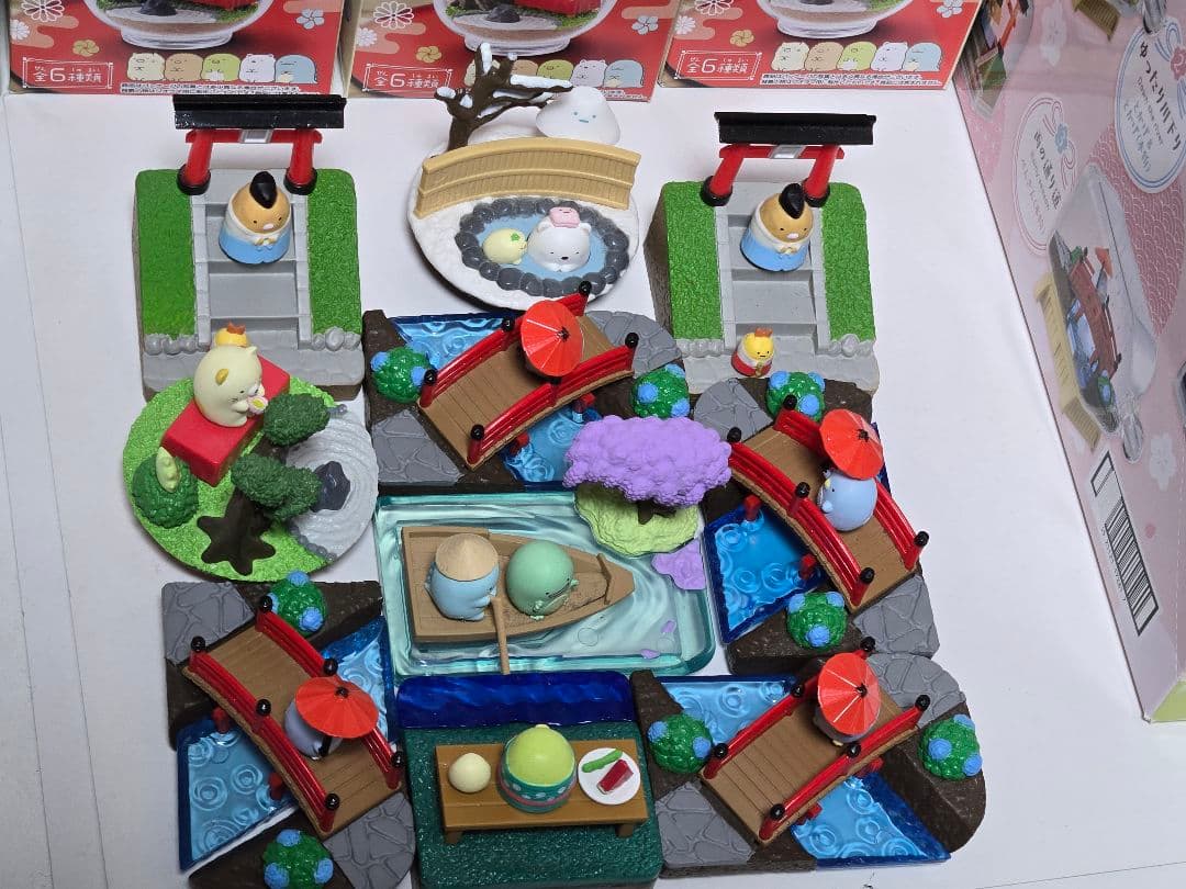 【フルコンプ+α 庭園ジオラマ可】すみっコぐらし ゆるるん和の旅 10個セット