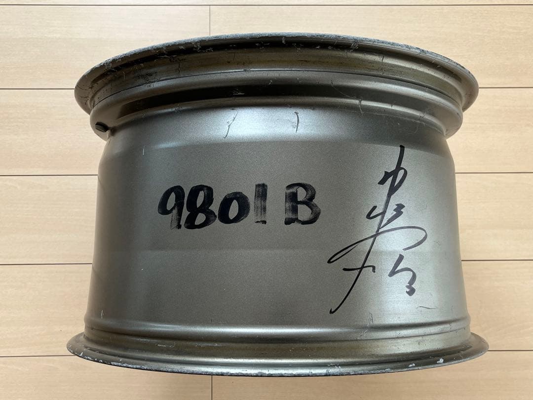 中嶋悟 直筆サイン入り NAKAJIMA RACING 実使用品