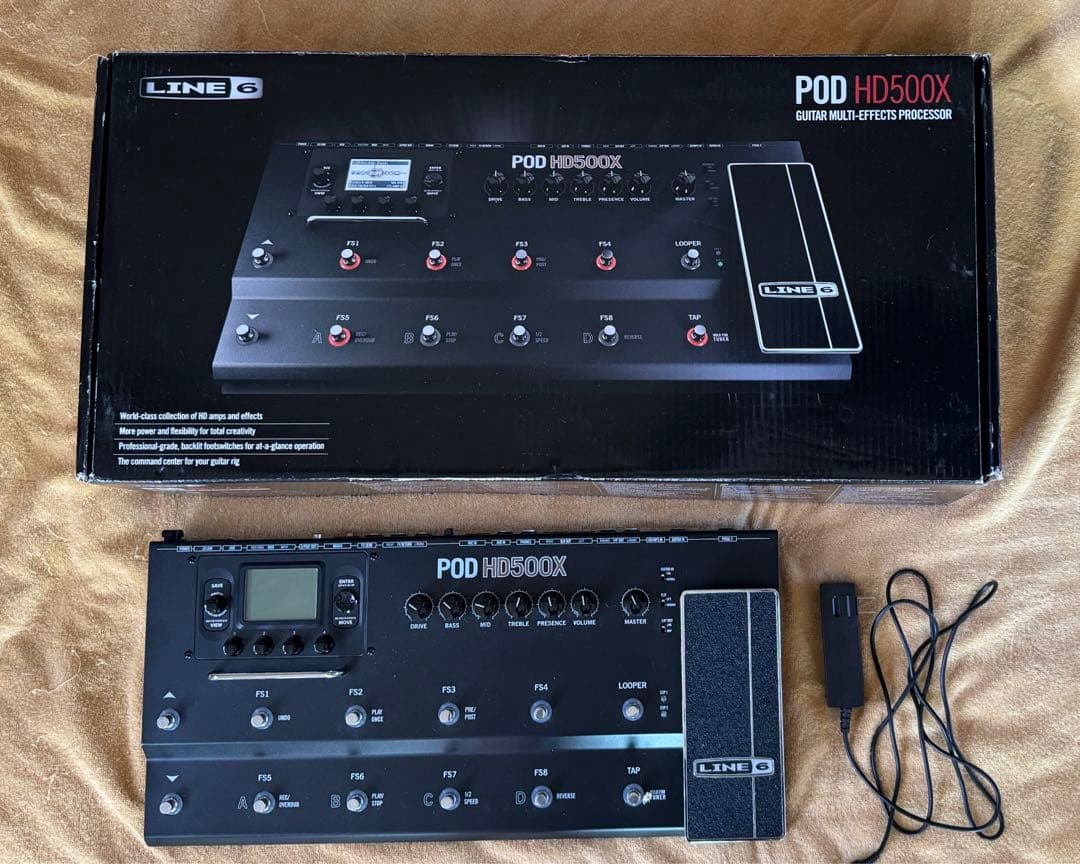 LINE6 POD HD 500X　エレキギター　マルチエフェクター