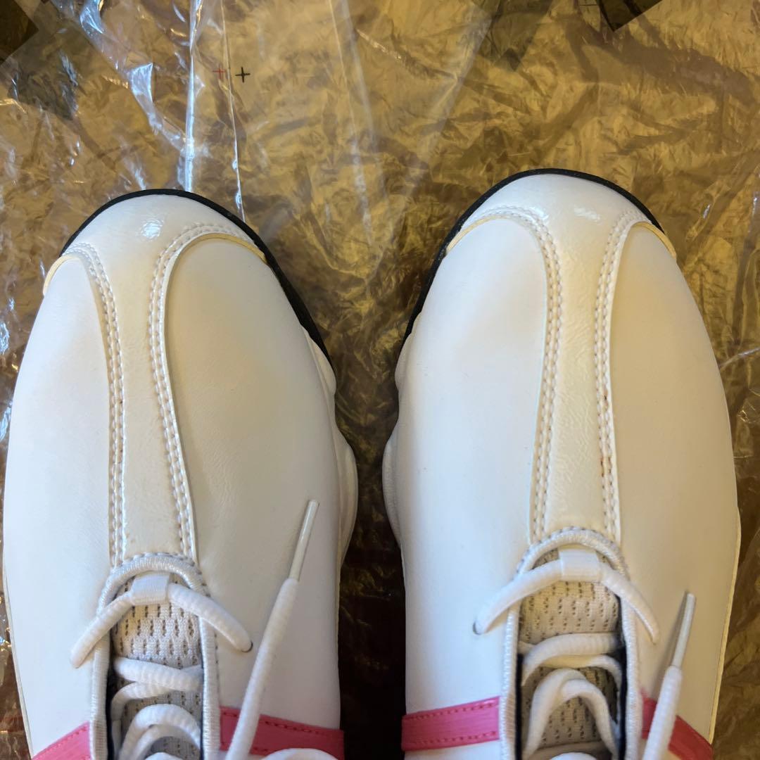 adidas ゴルフシューズ ホワイト/ピンク