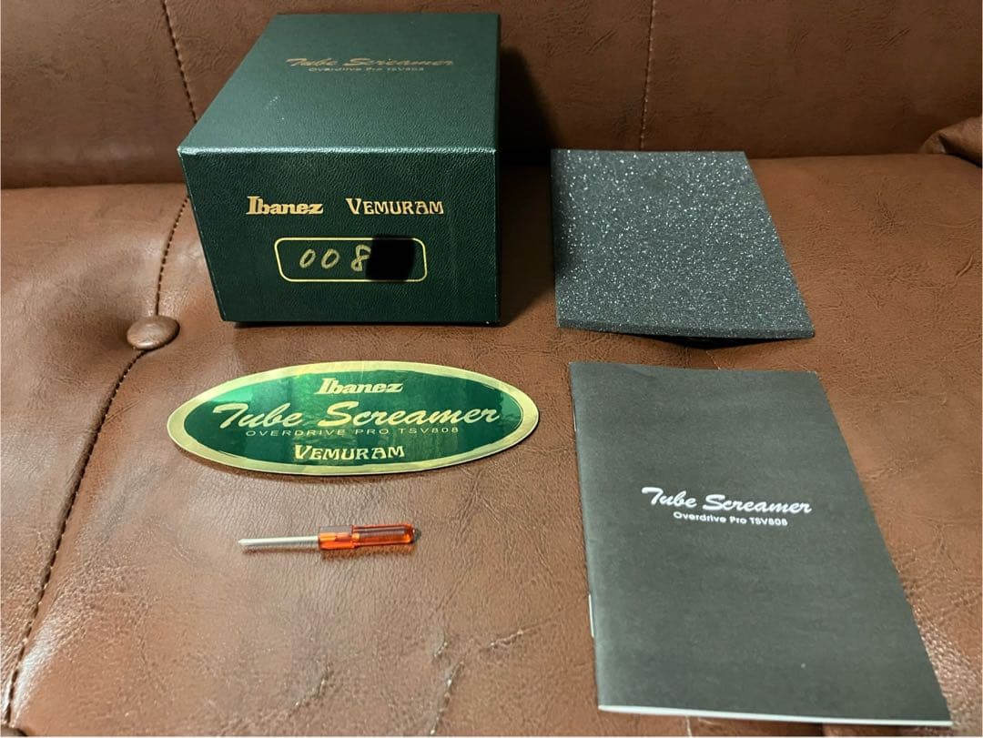 【2桁シリアル】Ibanez TSV808 TS ＋ Jan ray