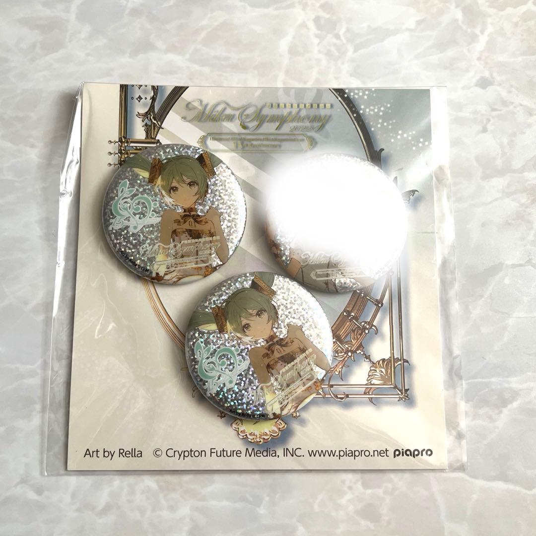 初音ミク シンフォニー ホログラム 缶バッジ
