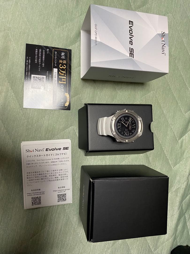 ShotNavi Evolve SE GPSナビ ホワイ