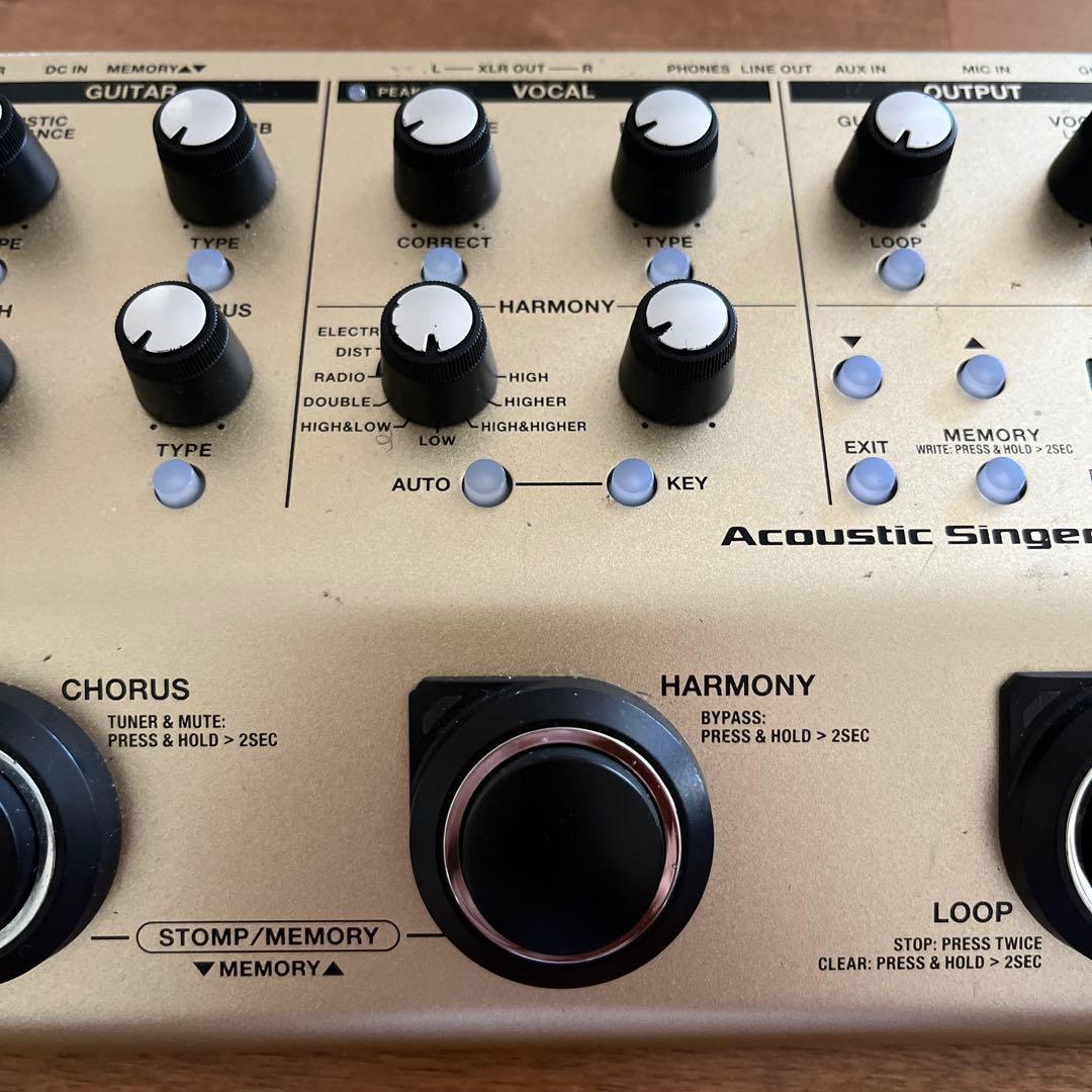 ギター BOSS VE-8 ACOUSTIC SINGER