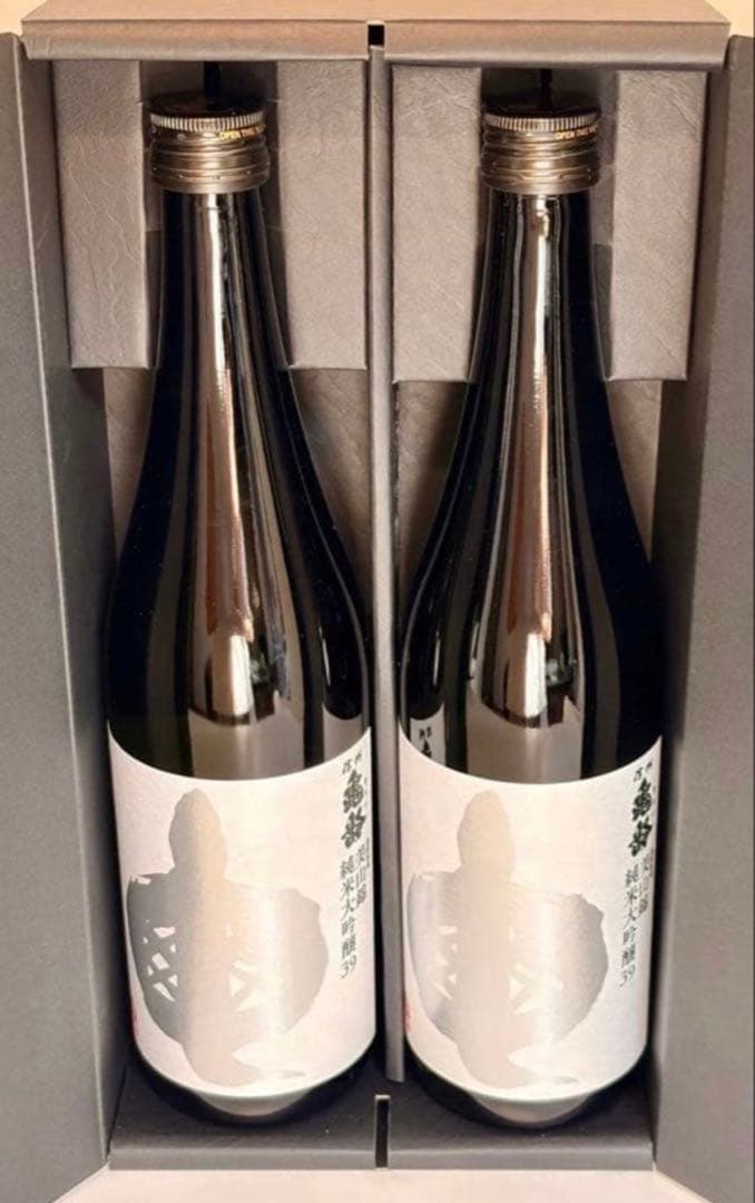 亀齢 美山錦 純米大吟醸39 銀亀 720ml 2本セット