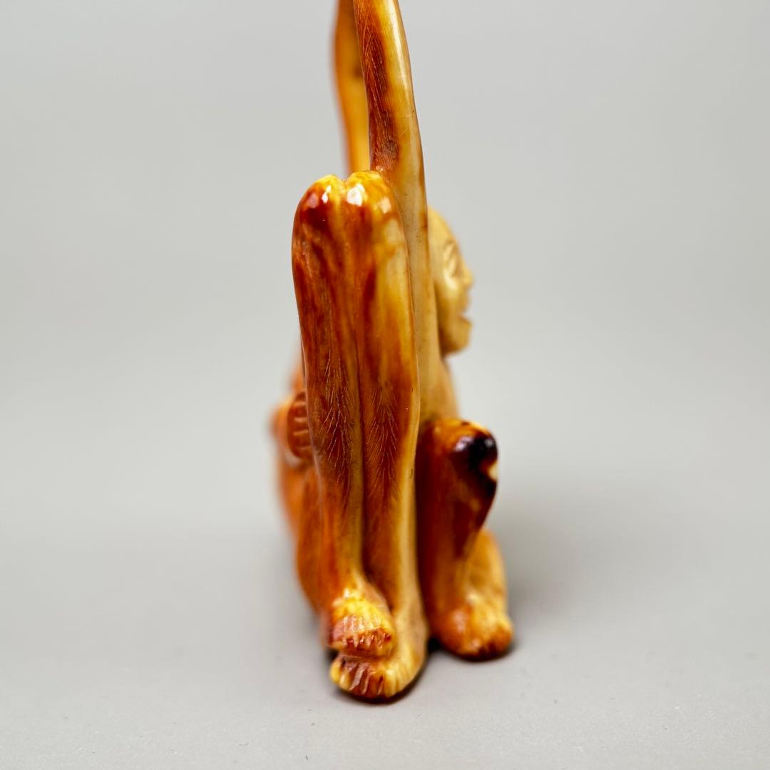 人物像 彫刻 彫刻極上根付天然素材アンティーク骨董飾り物古美術置物細密細工