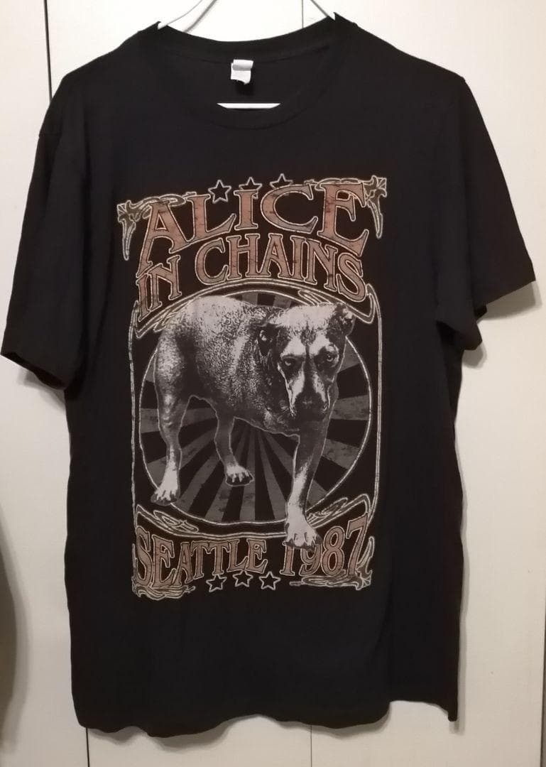 アリス・イン・チェインズ alice in chains Tシャツ Mサイズ