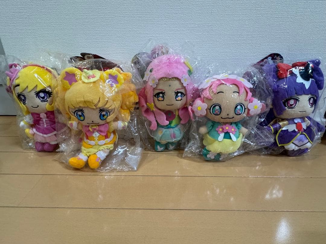 魔法使いプリキュア　ぬいぐるみ 5体セット