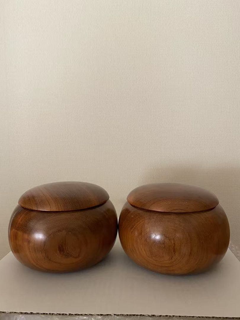 天然本蛤那智黒石 碁石囲碁道具大号