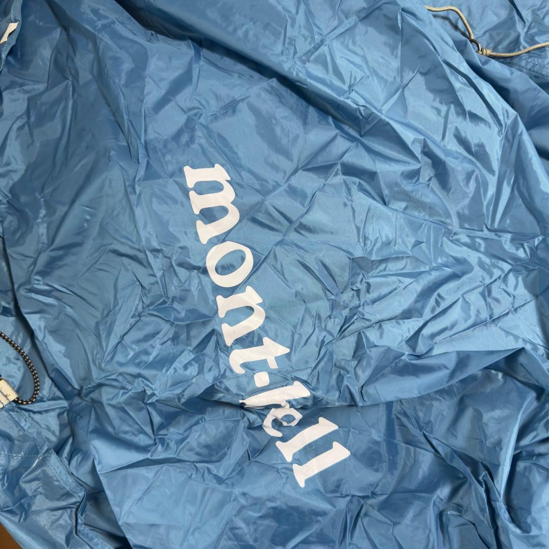 人気モンベル　クロノスキャビン2型テント　ブルー　グランドシート付