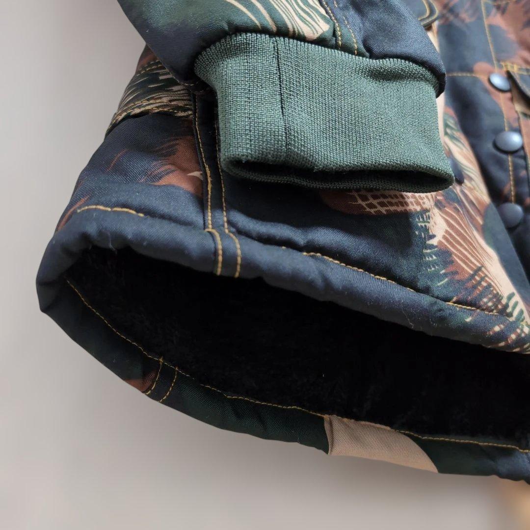 美品　インド軍ブラッシュストロークカモジャケット 防寒　Мサイズ　プルオーバー