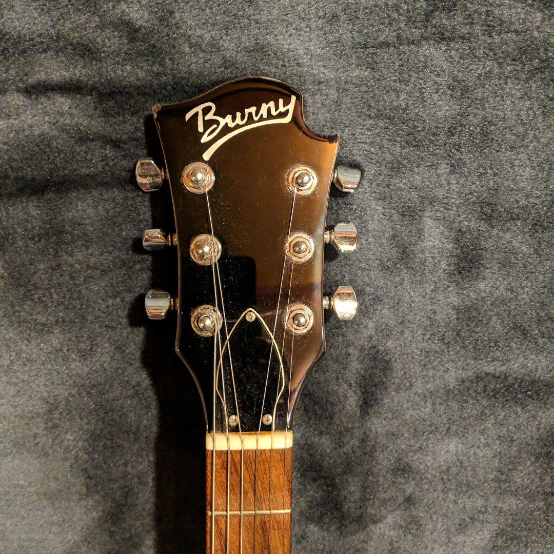 Burny H-65 エレキギター レッド シャチ